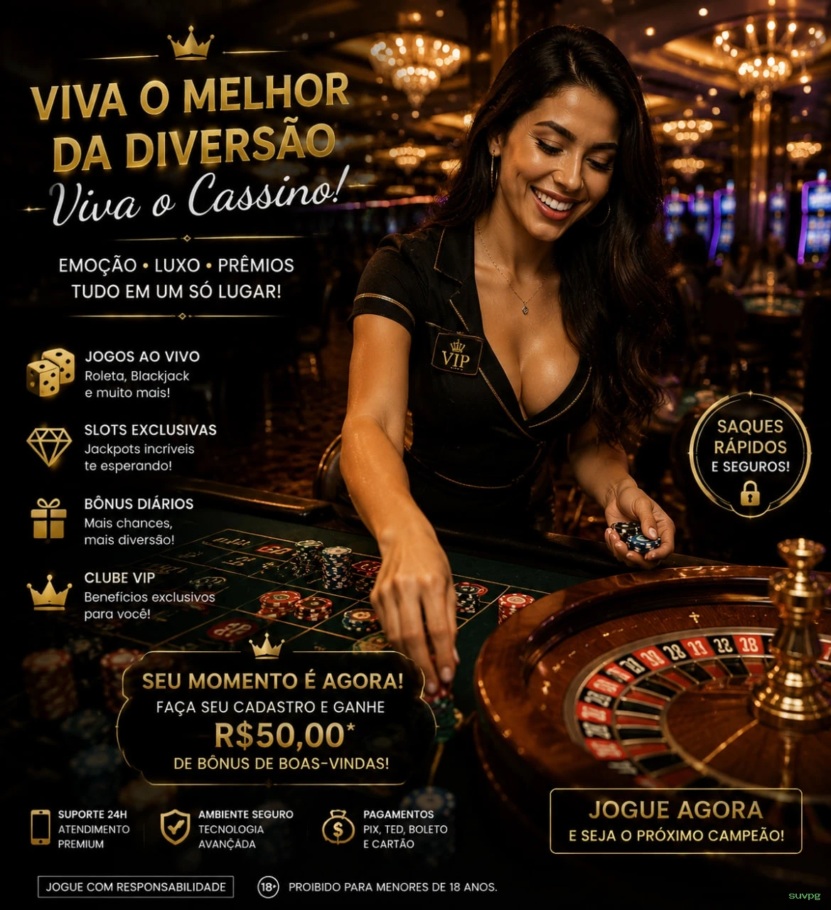 APP oficial da suvpg para mobile